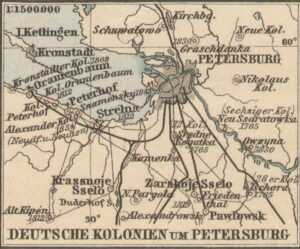 Петербург - столица немецкой колонии в Тартарии